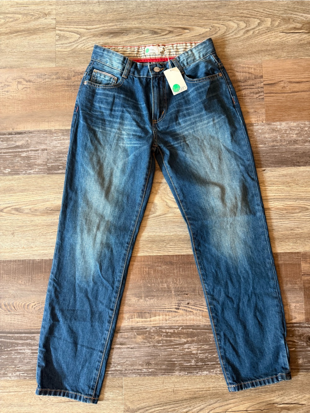 NWT Mini Boden Classic Blue Denim Jeans